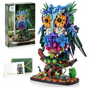 Sillbird Animal Building Toy Set Legos Owl